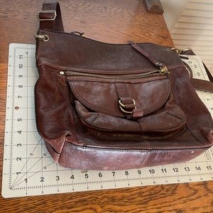 Leather Fossil bag
